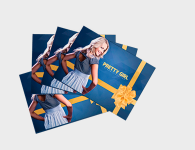 Postal Couchê 250g Laminação Fosca 9x10cm - 4x0 - 500 unid